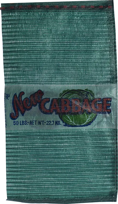50 lbs. Mesh CABBAGE Bag w/Drawstring [500]